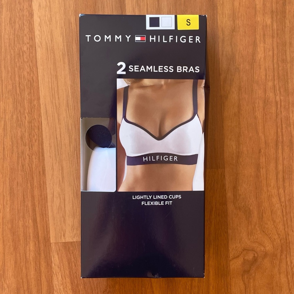 Tommy Hilfiger 2 seamless bras, brand new in box
